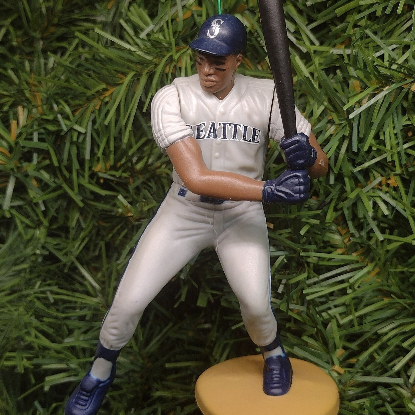 Ken Griffey Jr SEATTLE MARINERS ornament Christmas tree decoration unique Xmas gift idea MLB baseball figure