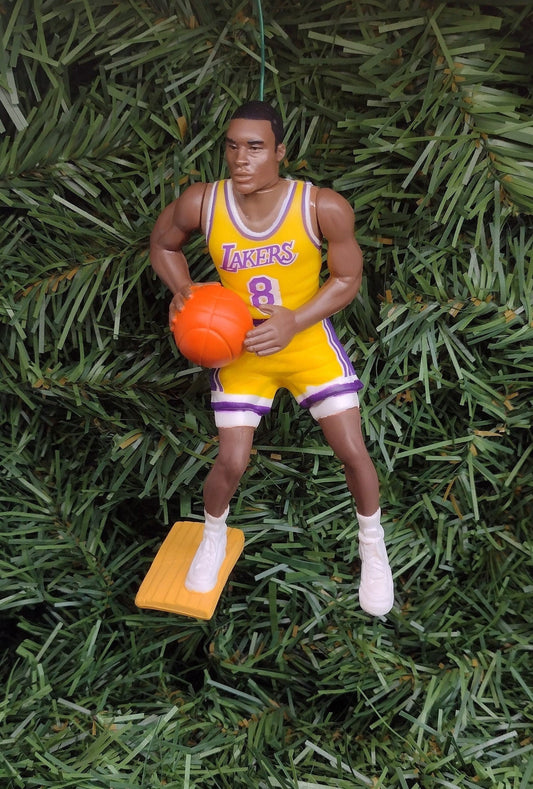 Kobe Bryant LOS ANGELES LAKERS ornament Christmas tree decoration unique Xmas gift idea nba basketball figure