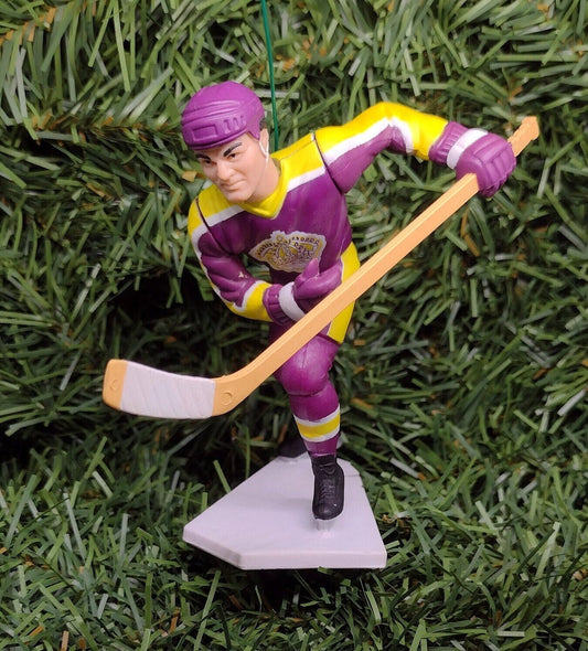 LOS ANGELES KINGS Ornaments Marcel Dionne Wayne Gretzky Luc Robitaille Rob Blake nhl hockey Christmas tree decoration unique gift idea