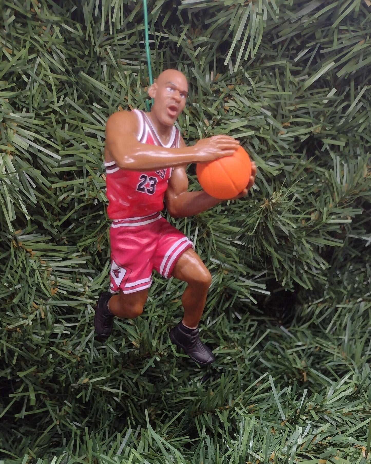 Michael Jordan CHICAGO BULLS Christmas tree ornament NBA basketball unique gift idea