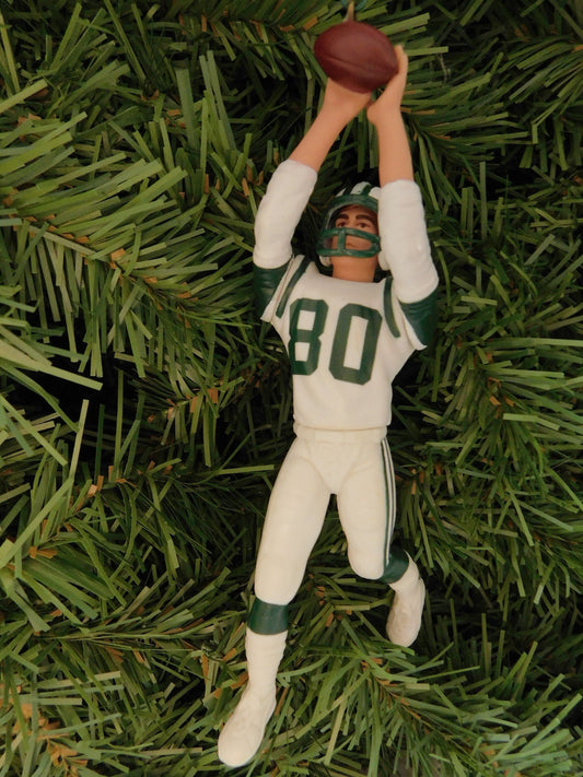 NEW YORK JETS Christmas ornament Wayne Chrebet/Keyshawn Johnson/Boomer Esiason/Vinny Testaverde xmas tree nfl football figure