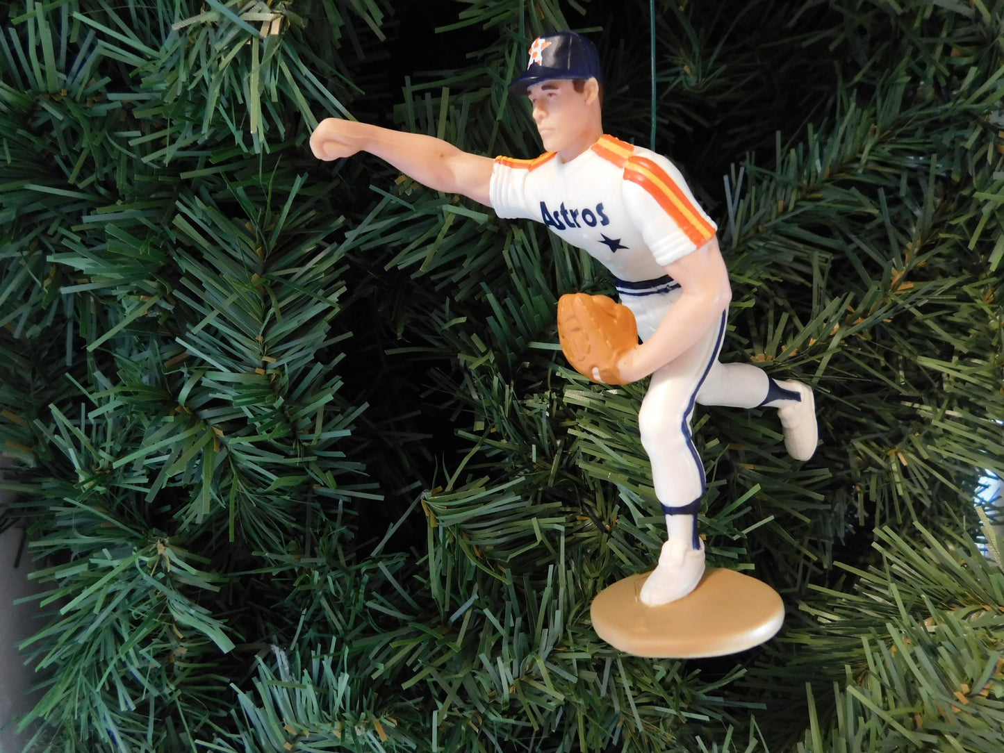 Nolan Ryan HOUSTON ASTROS ornament Christmas tree decoration MLB baseball unique Xmas gift idea