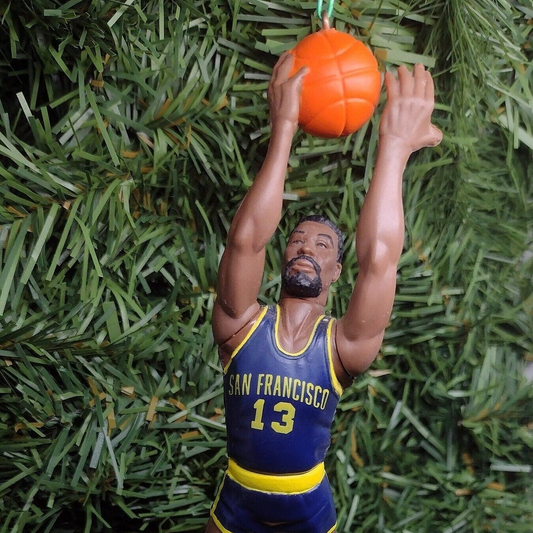 Wilt Chamberlain San Francisco(Golden State) WARRIORS NBA ornament Christmas Gift Basketball Figure