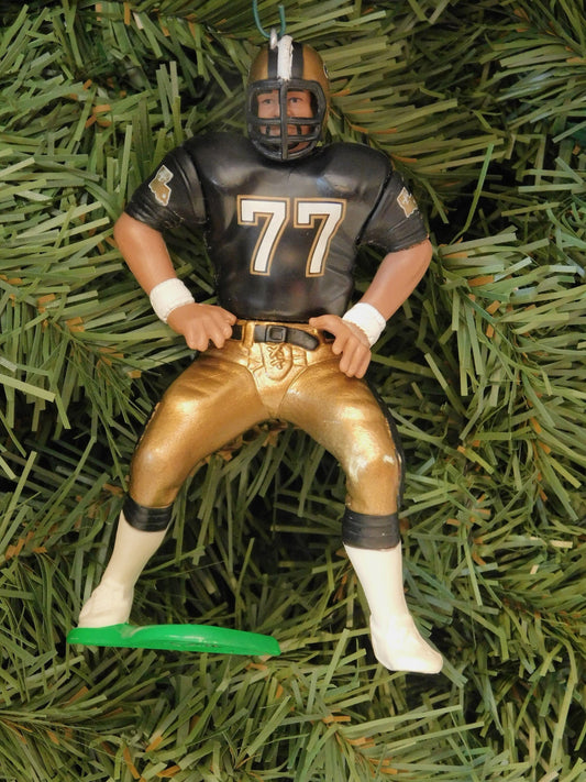 Willie Roaf NEW ORLEANS SAINTS ornament Christmas tree decoration nfl football figure unique Xmas gift idea