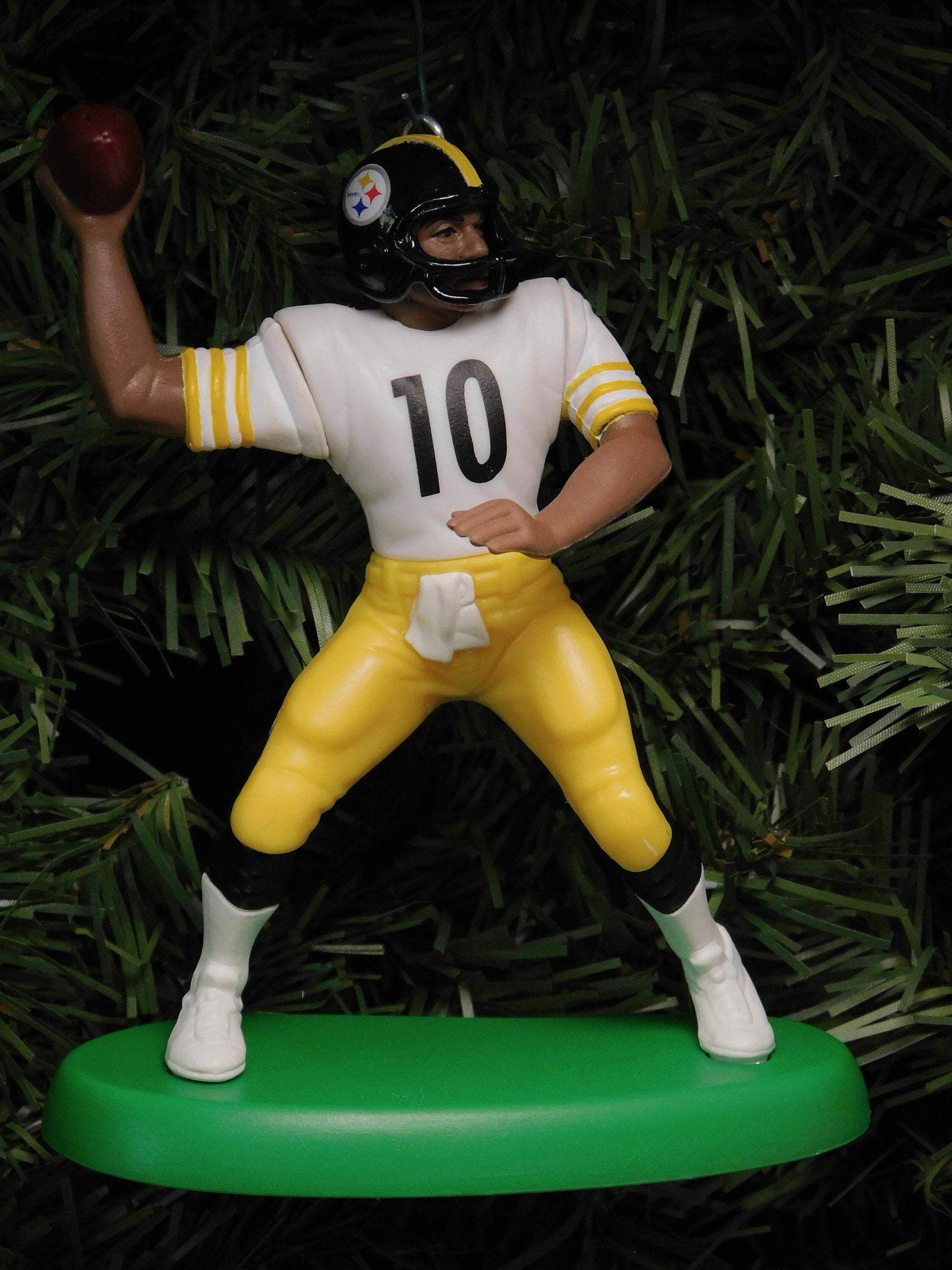 PITTSBURGH STEELERS ornaments Christmas tree decoration Kordell Stewart/Barry Foster unique Xmas gift nfl football figure