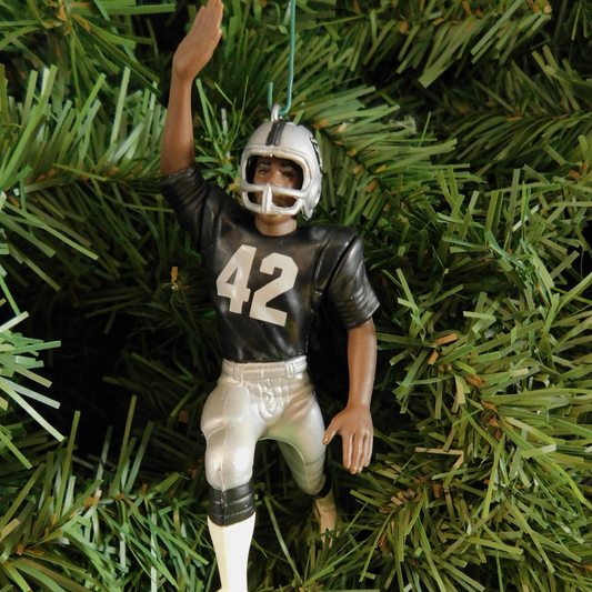Ronnie Lott OAKLAND/Los Angeles RAIDERS Ornament Christmas Gift NFL Football Figure Las Vegas