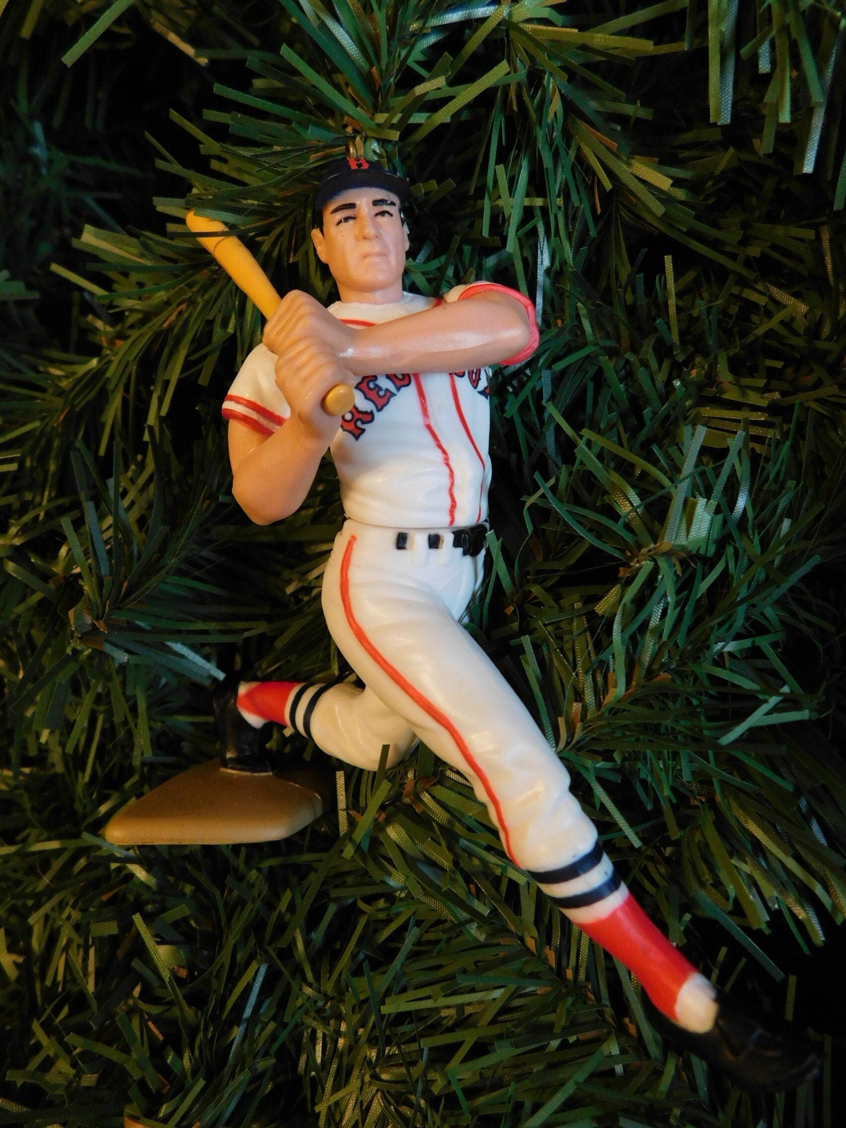 Ted Williams BOSTON RED SOX ornament Christmas tree decoration unique Xmas gift idea mlb baseball figure