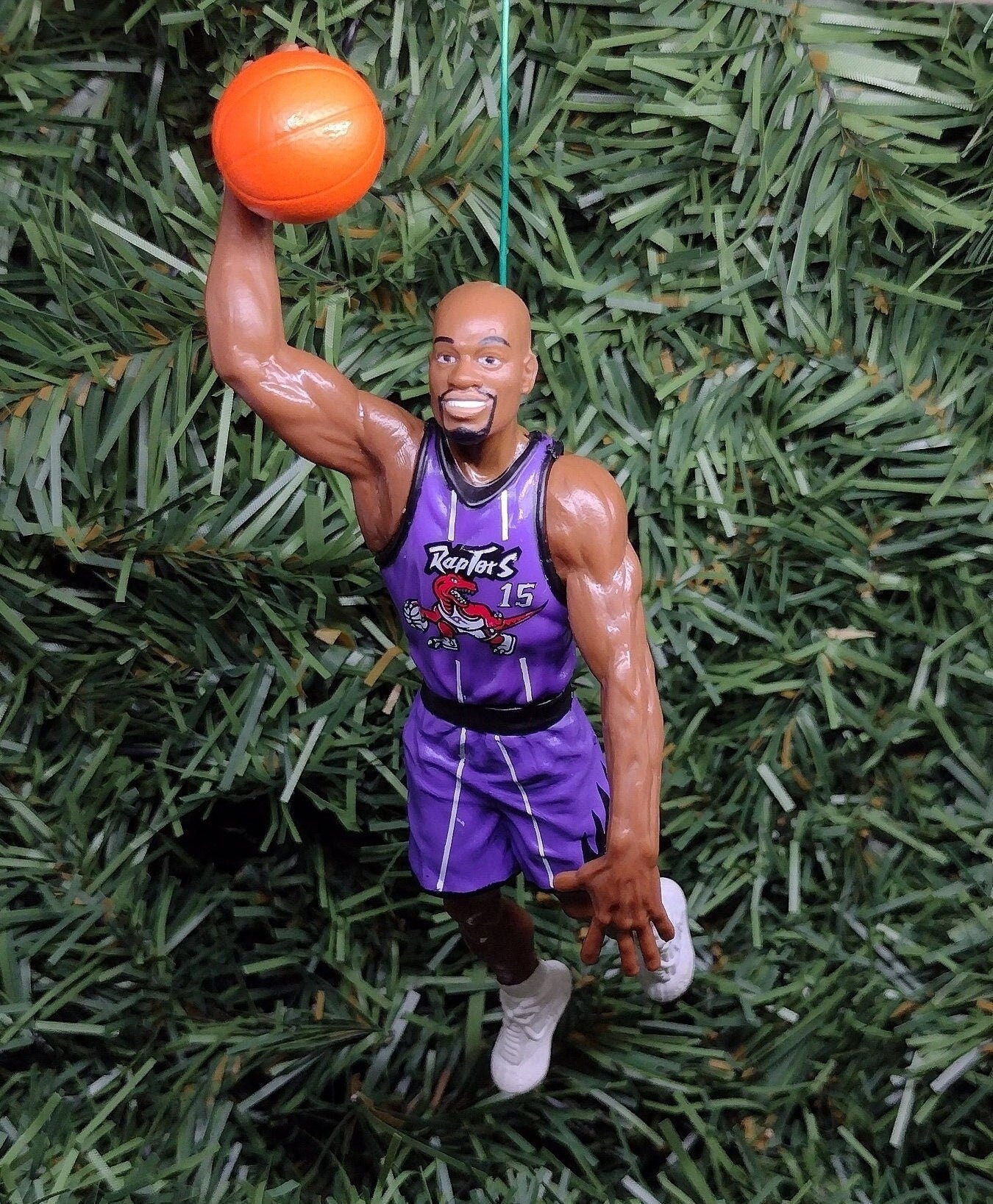 TORONTO RAPTORS Ornament Christmas Gift Idea Vince Carter Marcus Camby Damon Stoudamire NBA Basketball Unique Xmas Tree Decoration