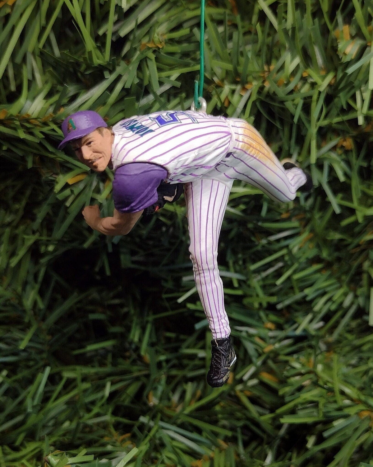 Randy Johnson ARIZONA DIAMONDBACKS ornament Christmas gift idea mlb baseball figure unique xmas tree decoration World Series MVP
