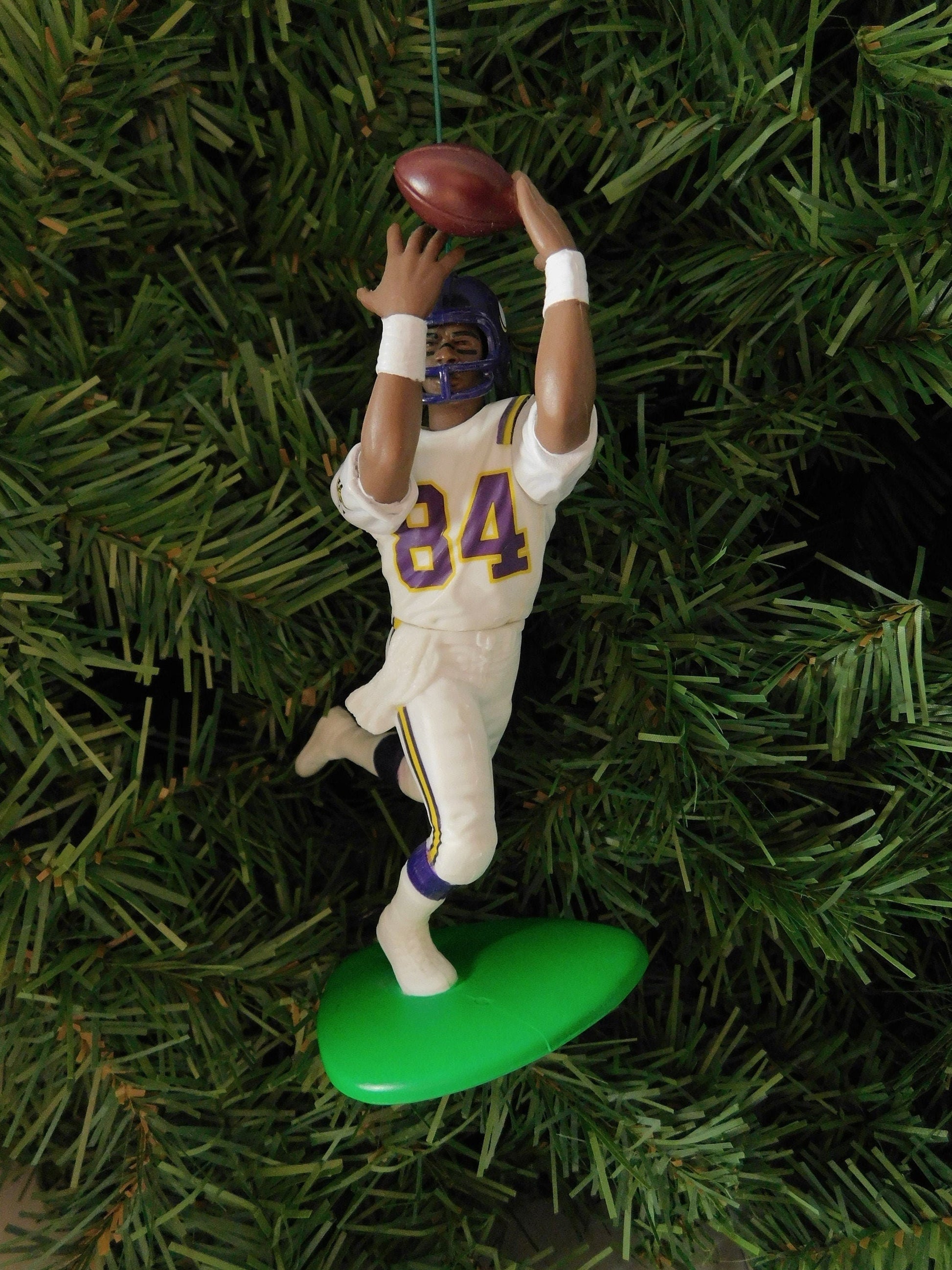 Randy Moss Minnesota Vikings Ornament Christmas Gift Idea Unique Xmas Tree Decoration NFL football figure