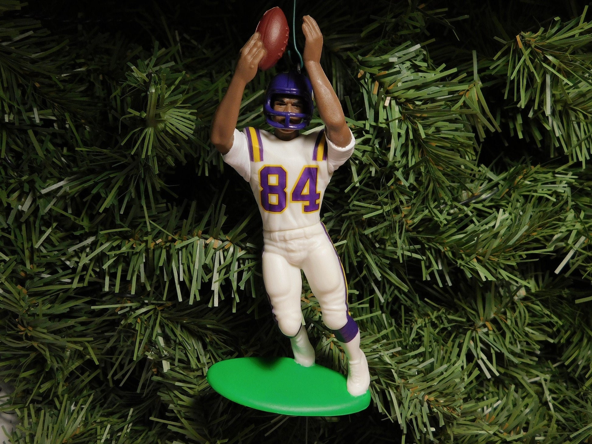 Randy Moss Minnesota Vikings Ornament Christmas Gift Idea Unique Xmas Tree Decoration NFL football figure