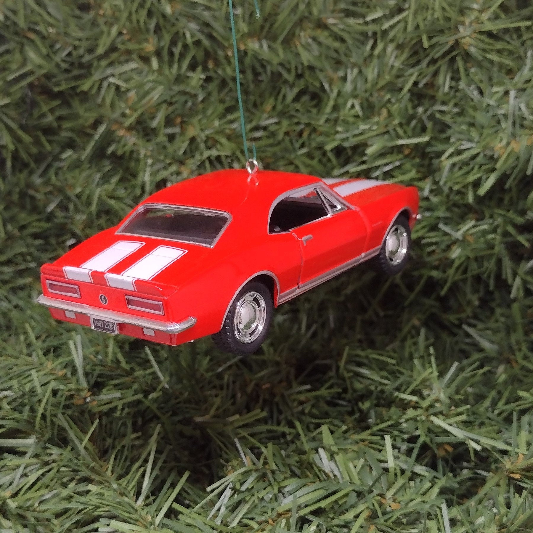 1967 Chevy Camaro Ornament Christmas Tree Decoration Fun Automotive Unique Xmas Gift Idea 5 inches long Chevrolet 1968 1969