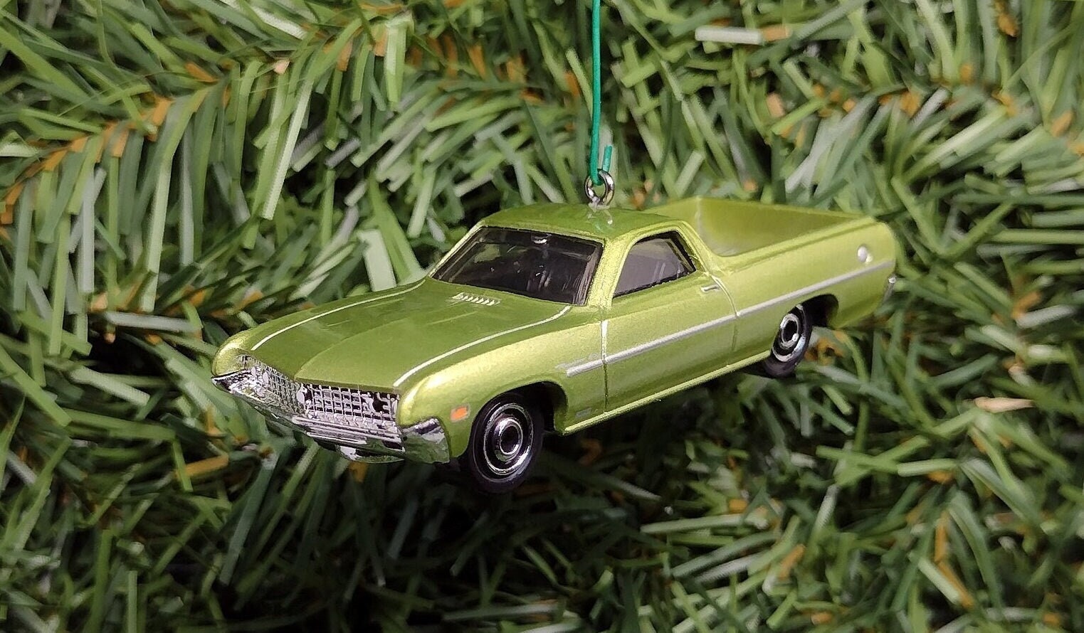 Ford Ranchero Ornament Christmas Gift 1970 Unique Car Xmas Tree Decoration