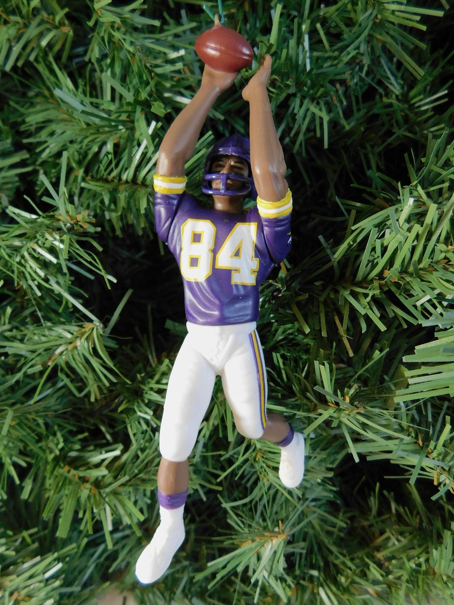 Randy Moss Minnesota Vikings Ornament Christmas Gift Idea Unique Xmas Tree Decoration NFL football figure