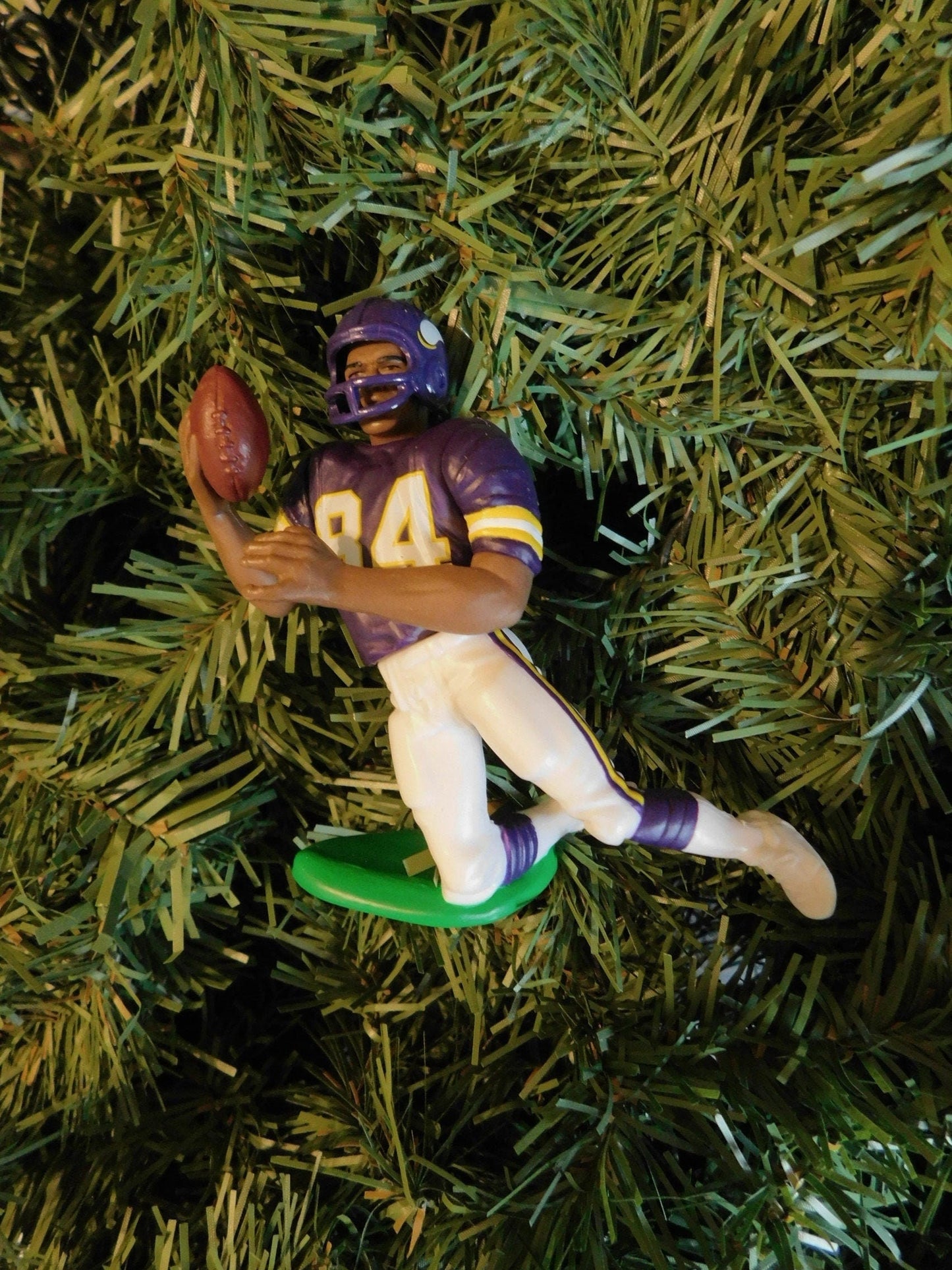 Randy Moss Minnesota Vikings Ornament Christmas Gift Idea Unique Xmas Tree Decoration NFL football figure