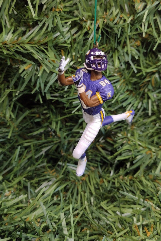 Randy Moss Minnesota Vikings Ornament Christmas Gift Idea Unique Xmas Tree Decoration NFL football figure