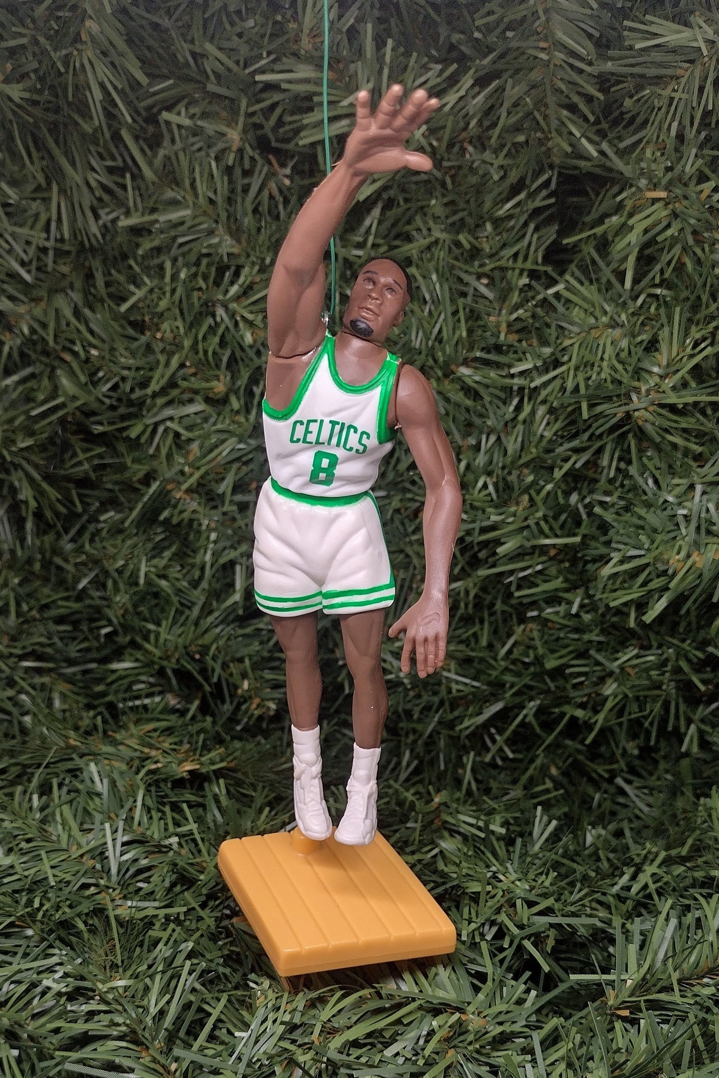 BOSTON CELTICS Ornaments Christmas Tree Figure Kevin McHale/Danny Ainge/Antoine Walker/Eric Montross unique gift idea