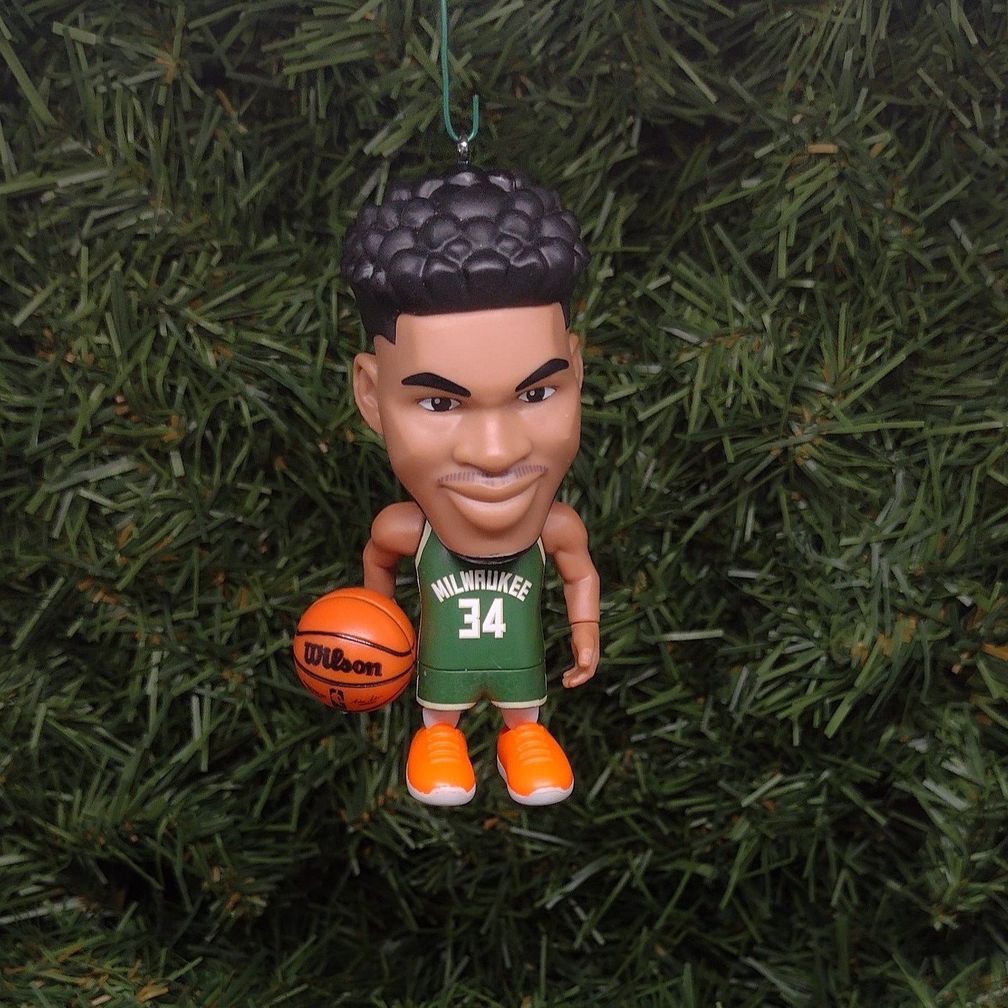 Giannis MILWAUKEE BUCKS Ornament Christmas Tree Decoration NBA basketball Antetokounmpo 3 inch