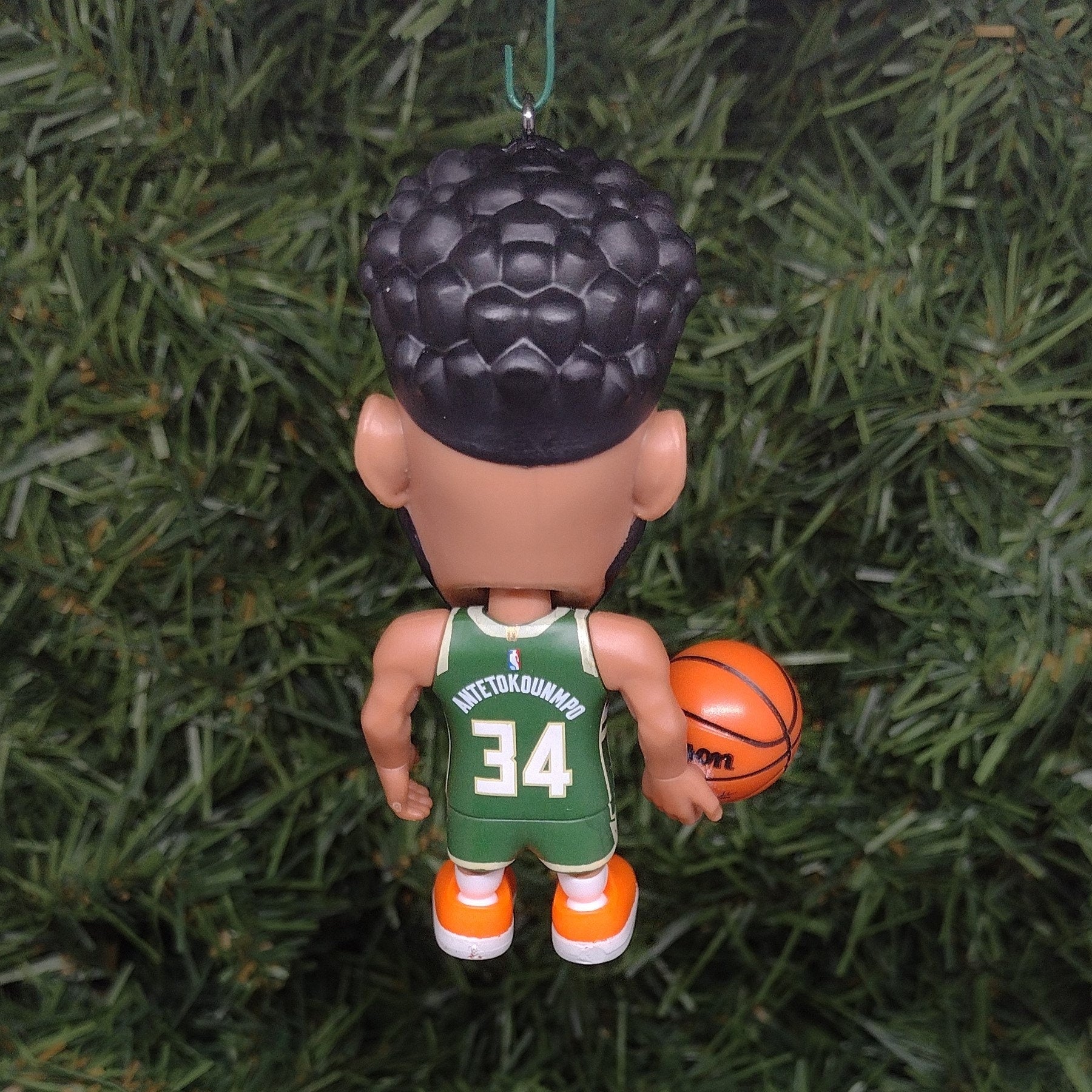 Giannis MILWAUKEE BUCKS Ornament Christmas Tree Decoration NBA basketball Antetokounmpo 3 inch