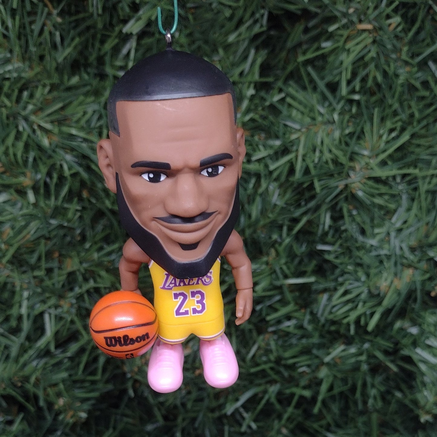 Lebron James LOS ANGELES LAKERS Ornament Christmas Tree Decoration unique gift idea nba basketball figure 3 inch