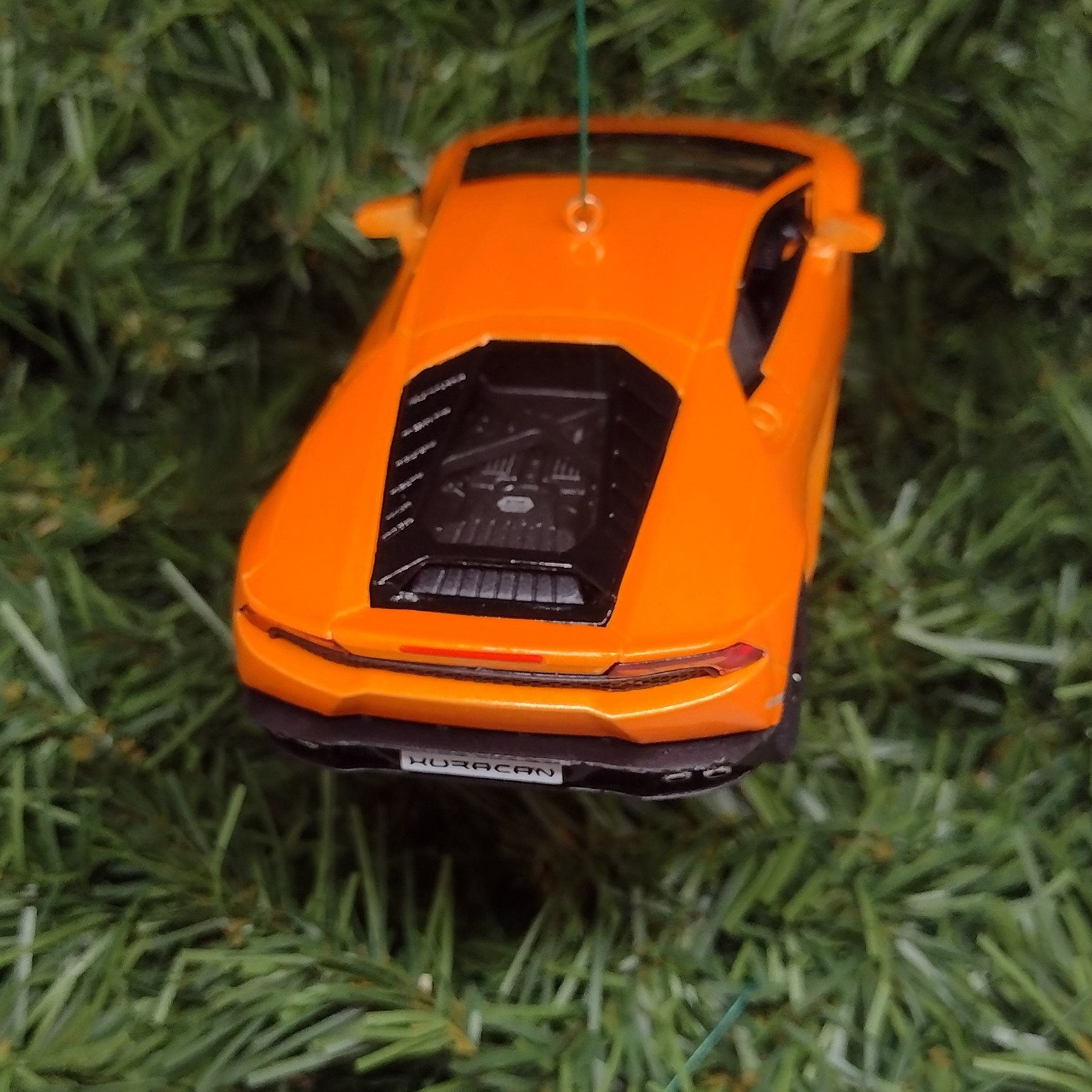 Lamborghini Ornament Huracan LP610-4 Christmas tree decoration unique gift idea for car enthusiast Lambo