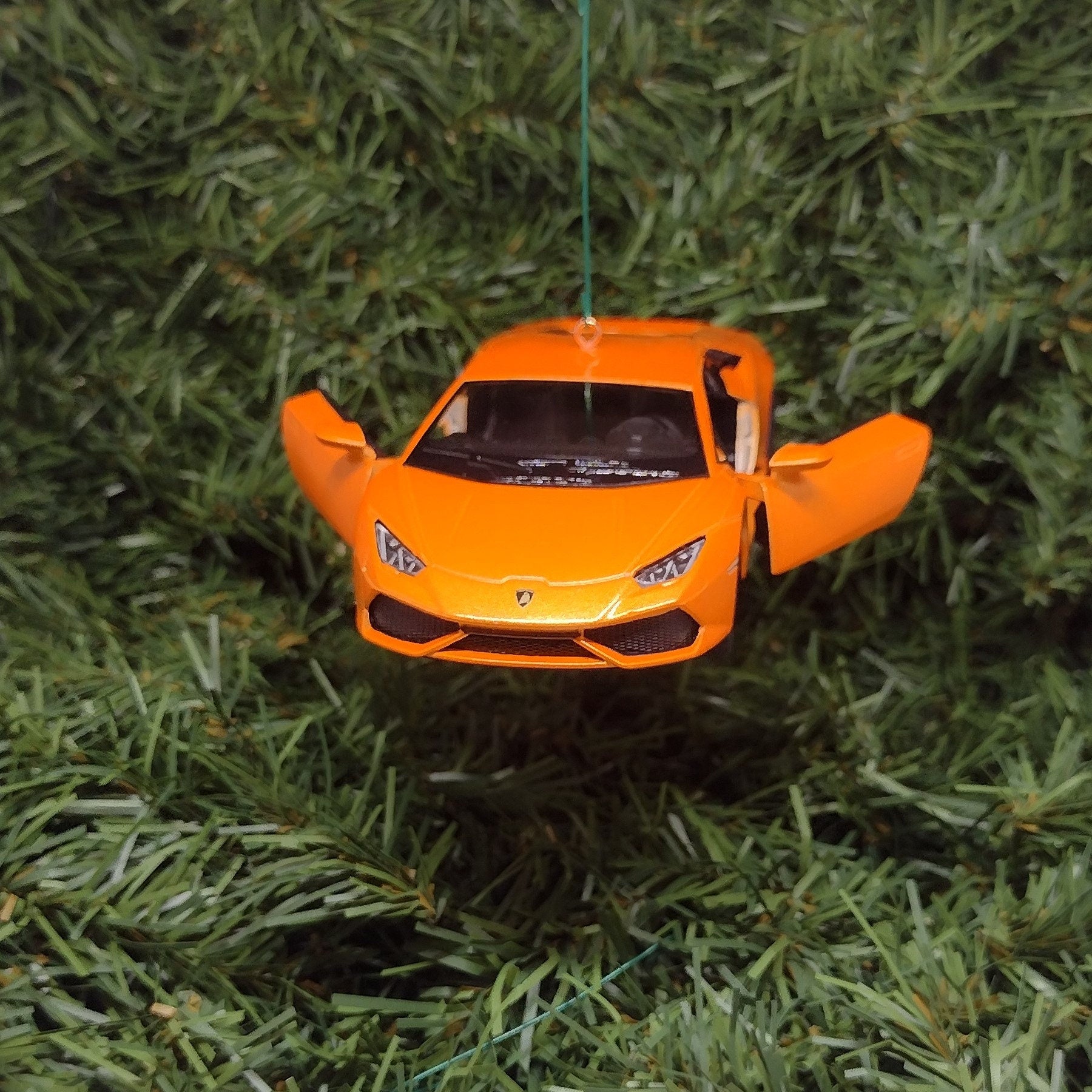 Lamborghini Ornament Huracan LP610-4 Christmas tree decoration unique gift idea for car enthusiast Lambo