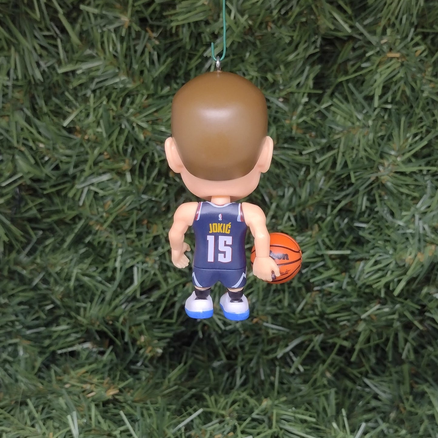 Nikola Jokic DENVER NUGGETS Ornament Christmas Tree Decoration NBA basketball figure unique gift idea 3 inch