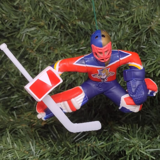 FLORIDA PANTHERS NHL Ornament Christmas Decoration Jon Vanbiesbrouck/Scott Mellanby/Kirk McLean Hockey Figure Xmas Gift