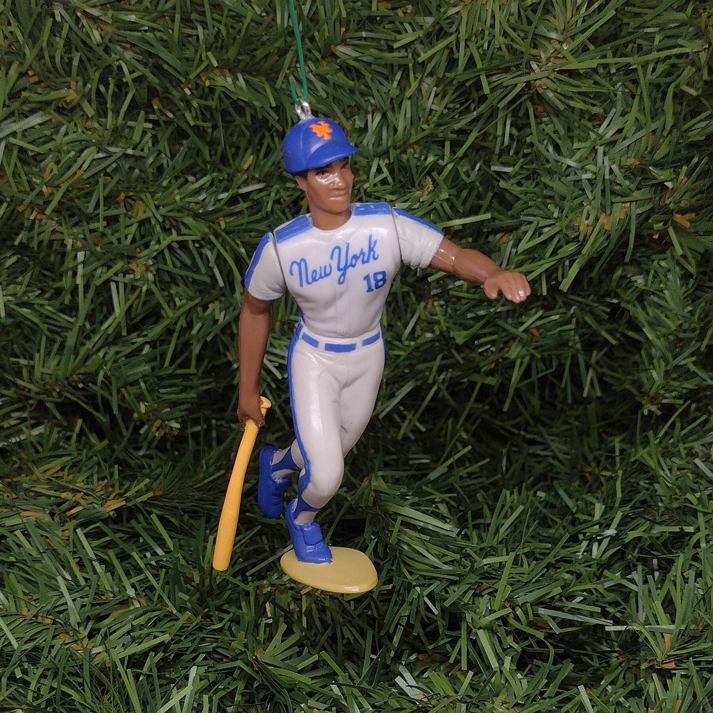 Darryl Strawberry NEW YORK METS Ornament Christmas tree decoration mlb baseball figure unique Xmas gift idea