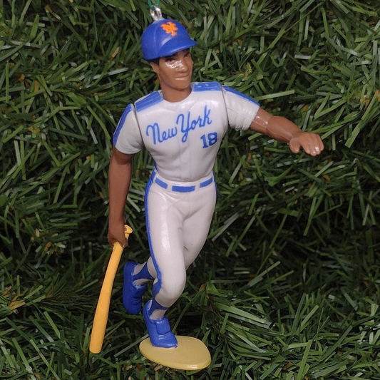 NEW YORK METS MLB Ornament Christmas Decoration Darryl Strawberry Baseball Figure Xmas Gift