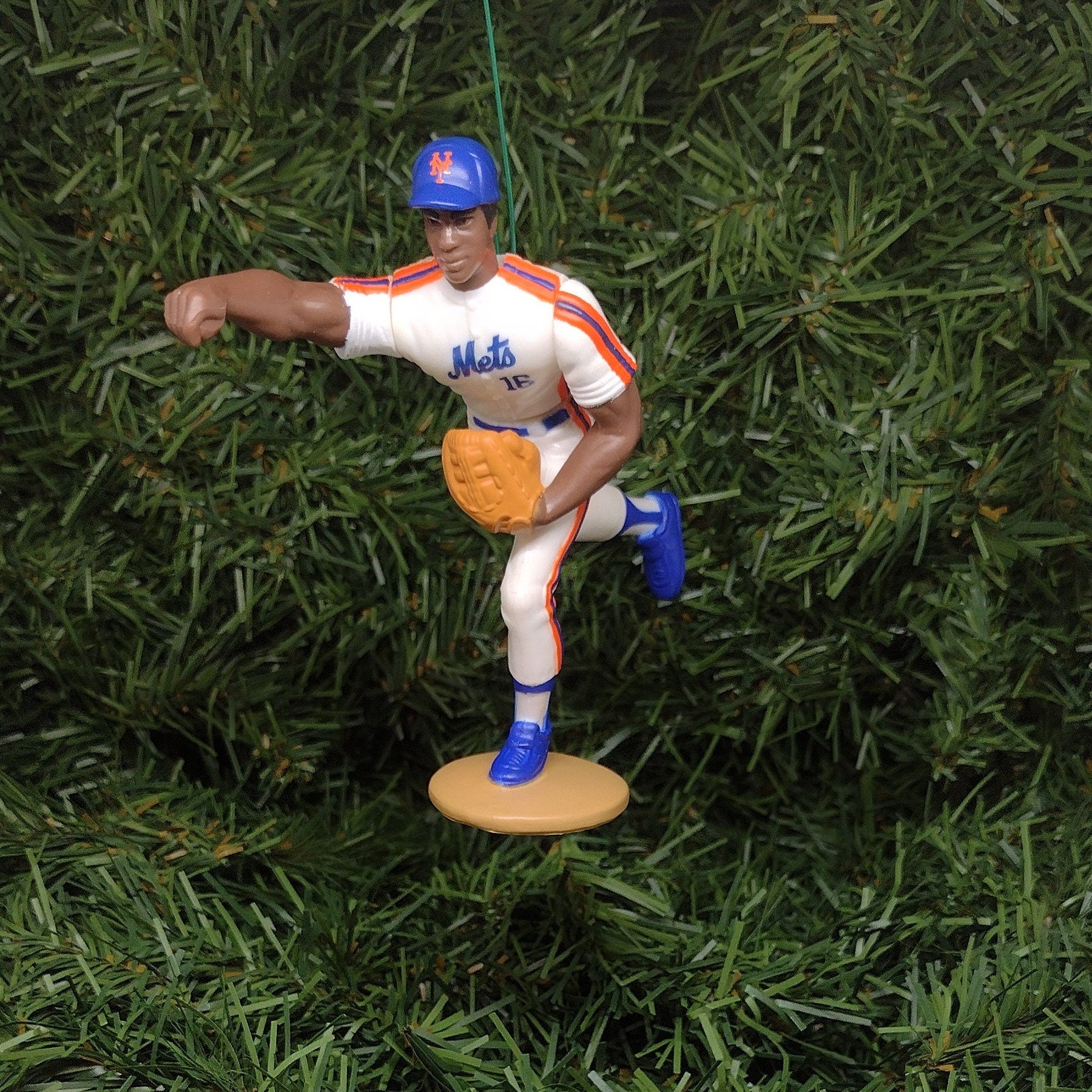 Dwight "Doc" Gooden NEW YORK METS Christmas tree ornament mlb baseball xmas figure unique gift idea