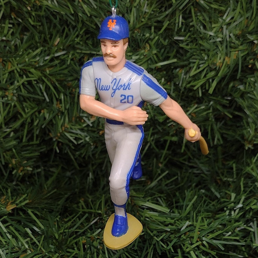NEW YORK METS MLB Christmas Ornaments Howard Johnson/Lenny Dykstra/Gregg Jefferies/Edgardo Alfonzo/Tom Seaver Baseball Figure