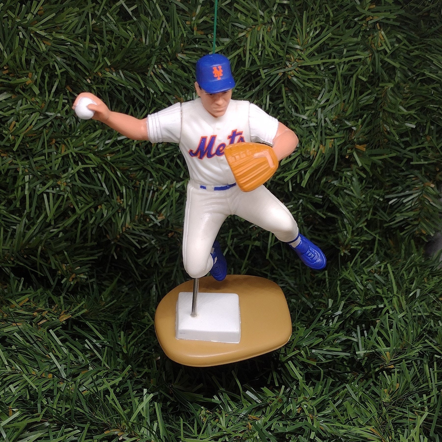 NEW YORK METS ornaments Christmas tree decoration Rey Ordonez Tom Seaver Howard Johnson Unique Gift Idea mlb baseball figure