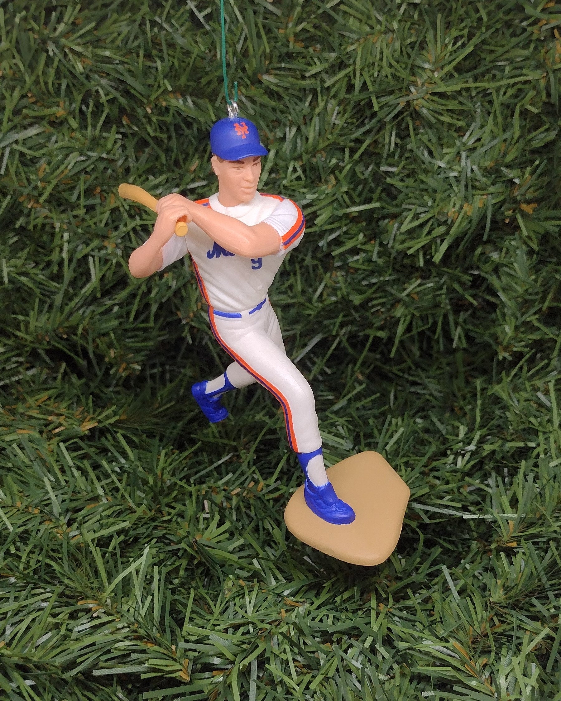 NEW YORK METS ornaments Christmas gift idea Howard Johnson/Gregg Jefferies/Dave Magadan Xmas tree decoration