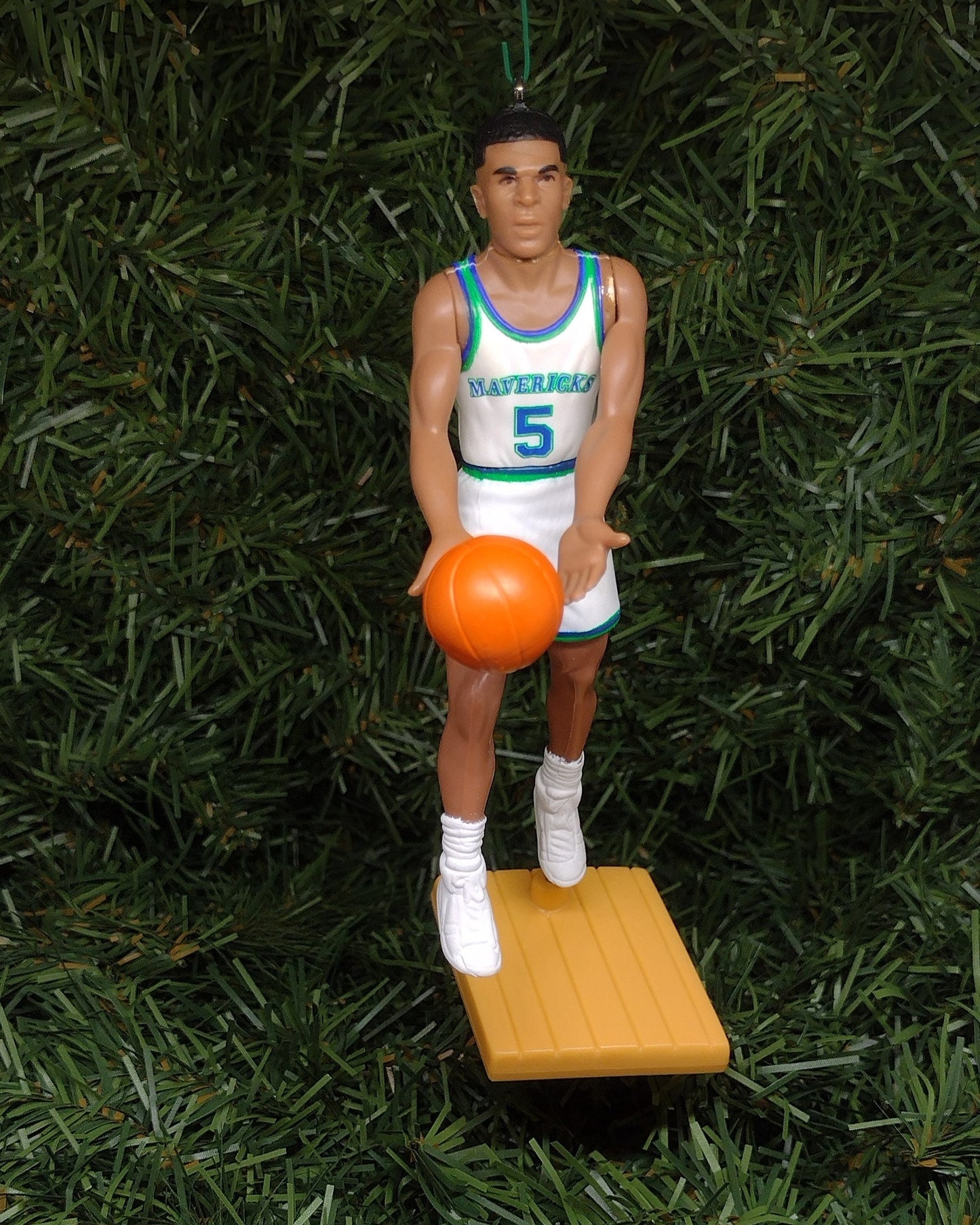 Dallas Mavericks Ornaments Christmas Gift Idea Jason Kidd, Mashburn, Jackson, Shawn Bradley NBA Basketball Unique Xmas Tree Decoration