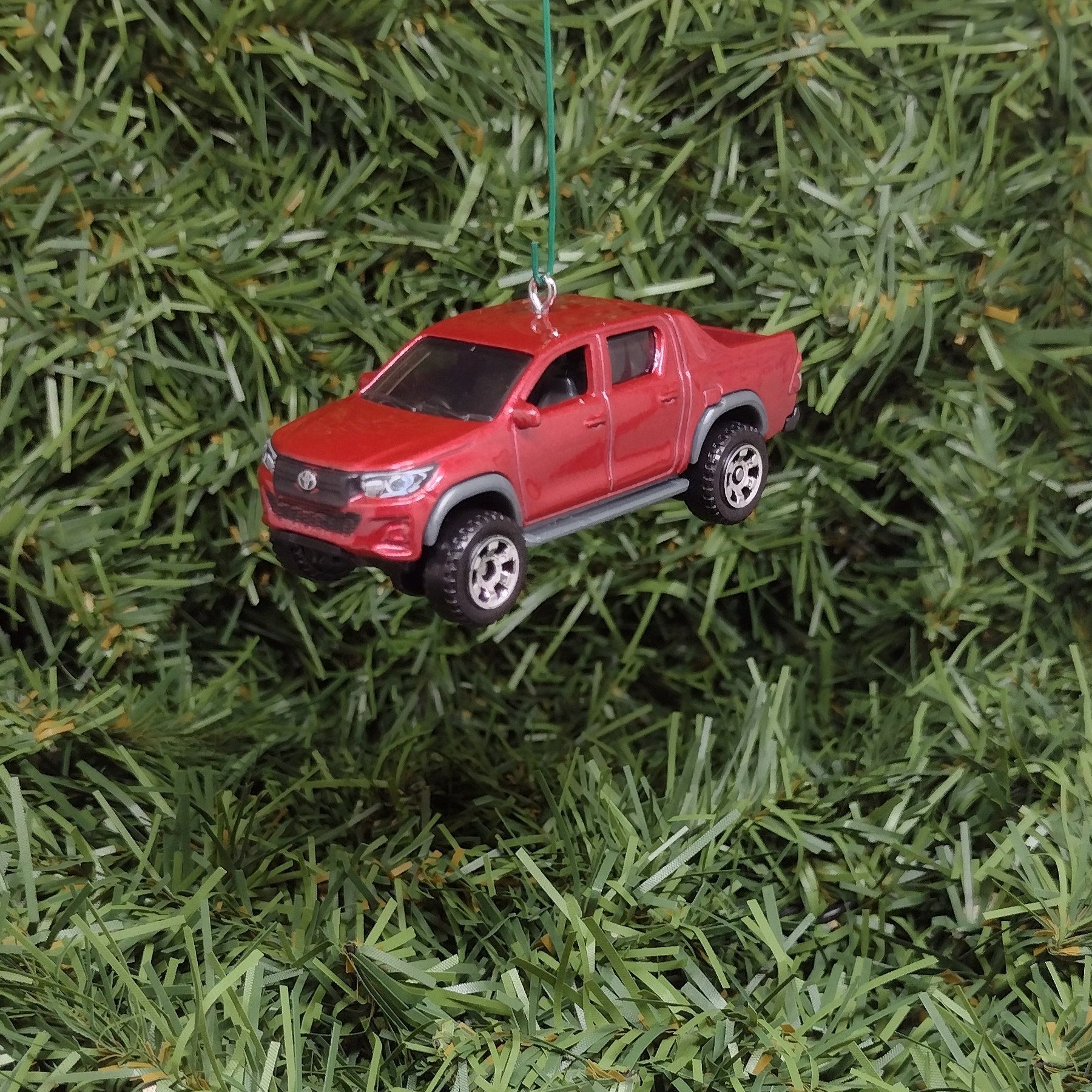 TOYOTA HILUX Ornament Christmas Tree Decoration unique gift idea 2015 to 2024 pickup truck Revo xmas present