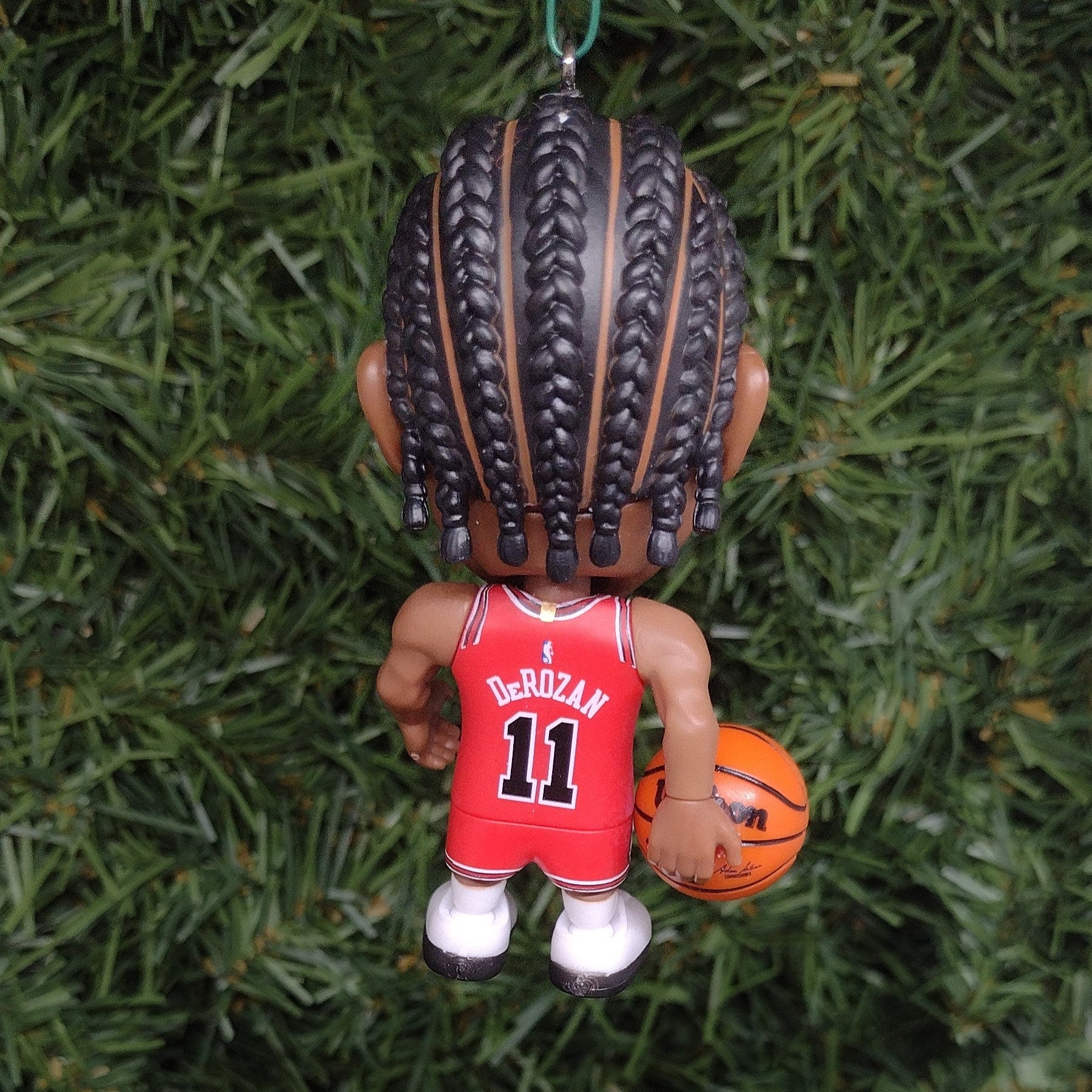 CHICAGO BULLS Ornament DeMar DeRozan Christmas Tree Decoration NBA basketball figure 3 inch