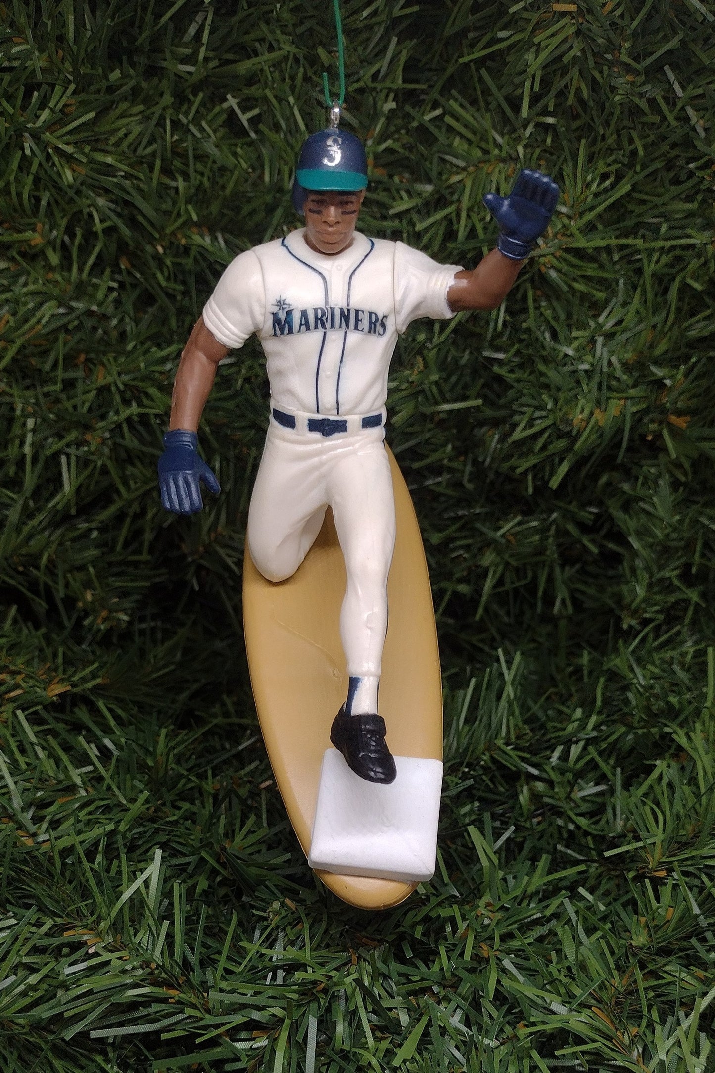 Ken Griffey Jr SEATTLE MARINERS ornament Christmas tree decoration unique Xmas gift idea MLB baseball figure