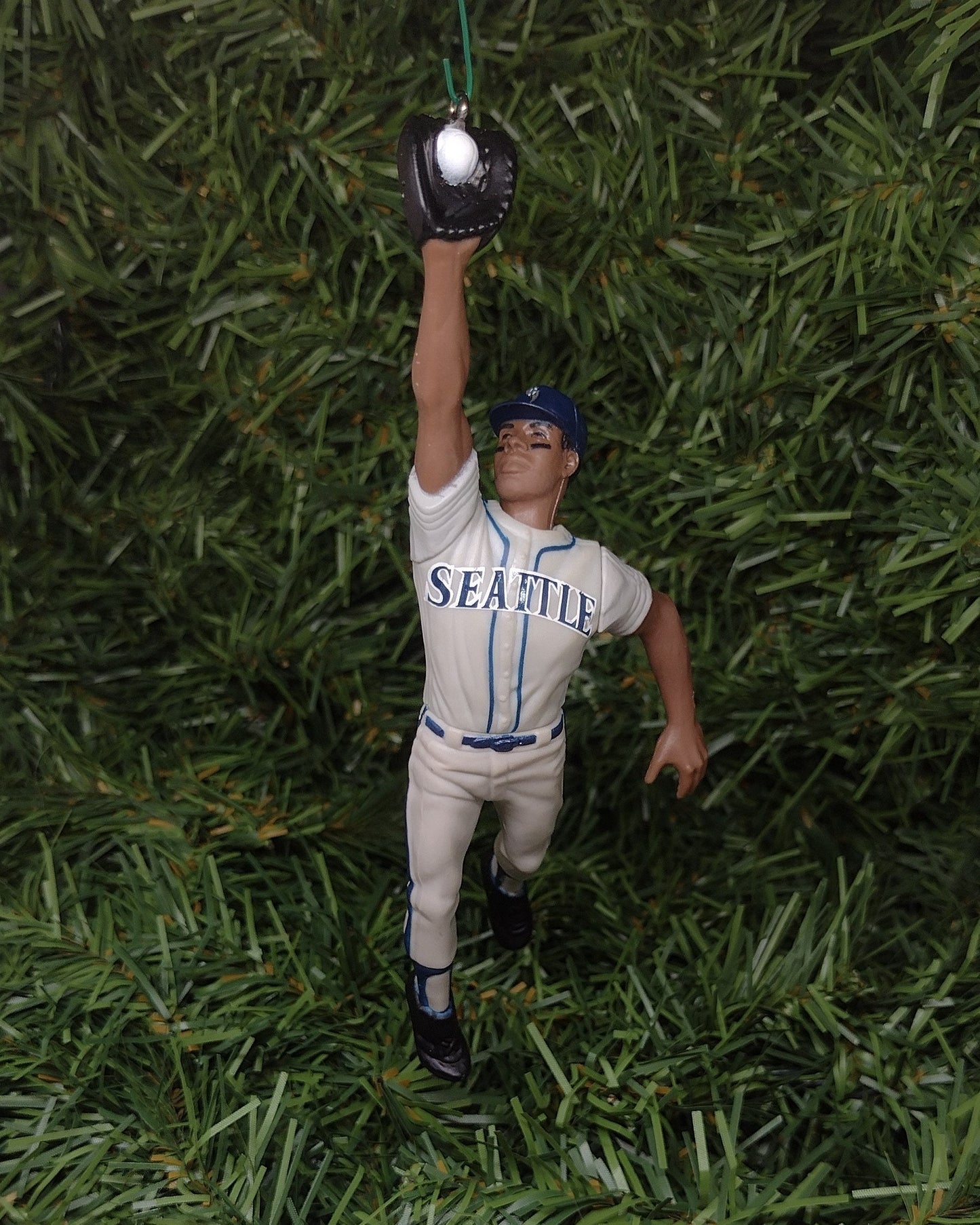 Ken Griffey Jr SEATTLE MARINERS ornament Christmas tree decoration unique Xmas gift idea MLB baseball figure