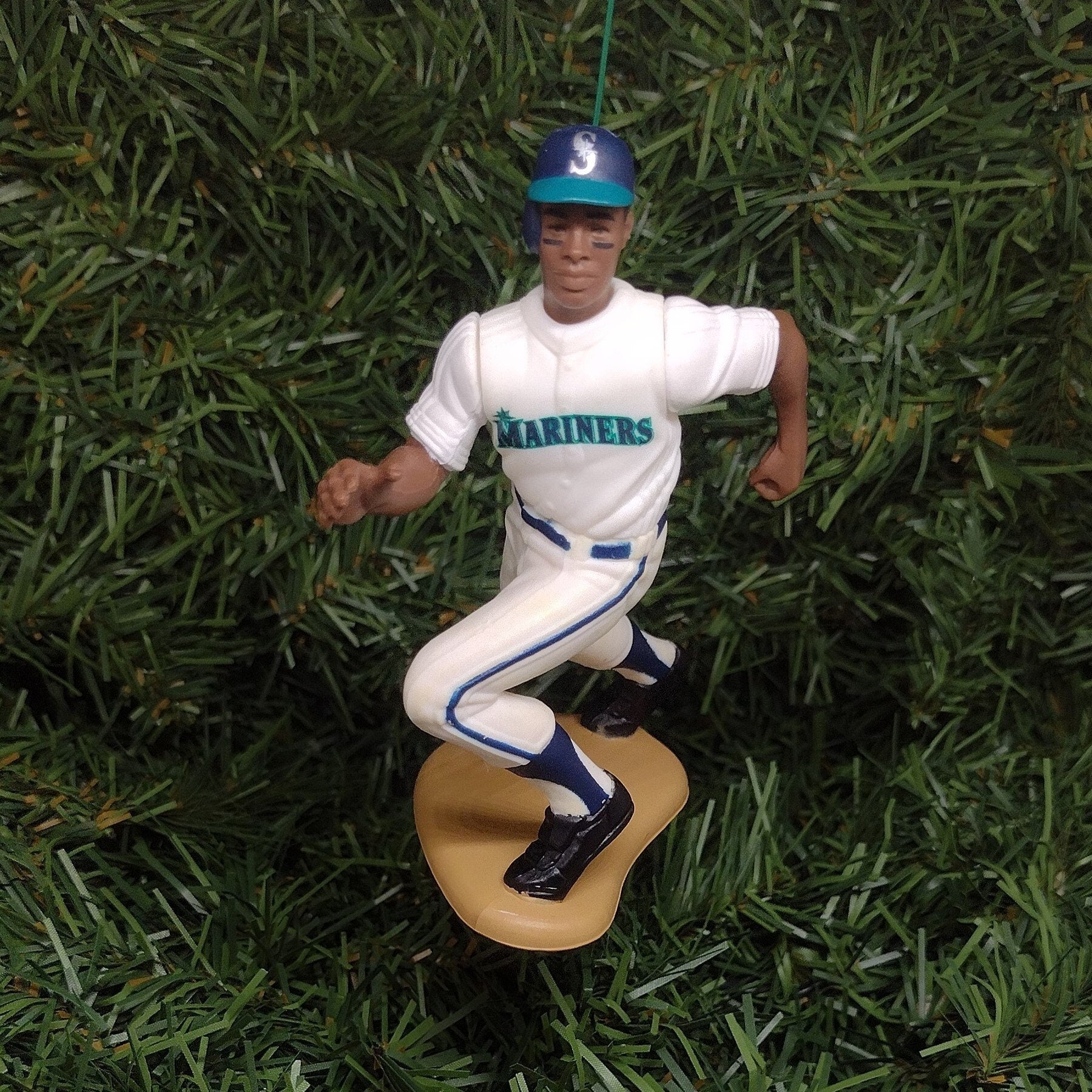 Ken Griffey Jr SEATTLE MARINERS ornament Christmas tree decoration unique Xmas gift idea MLB baseball figure