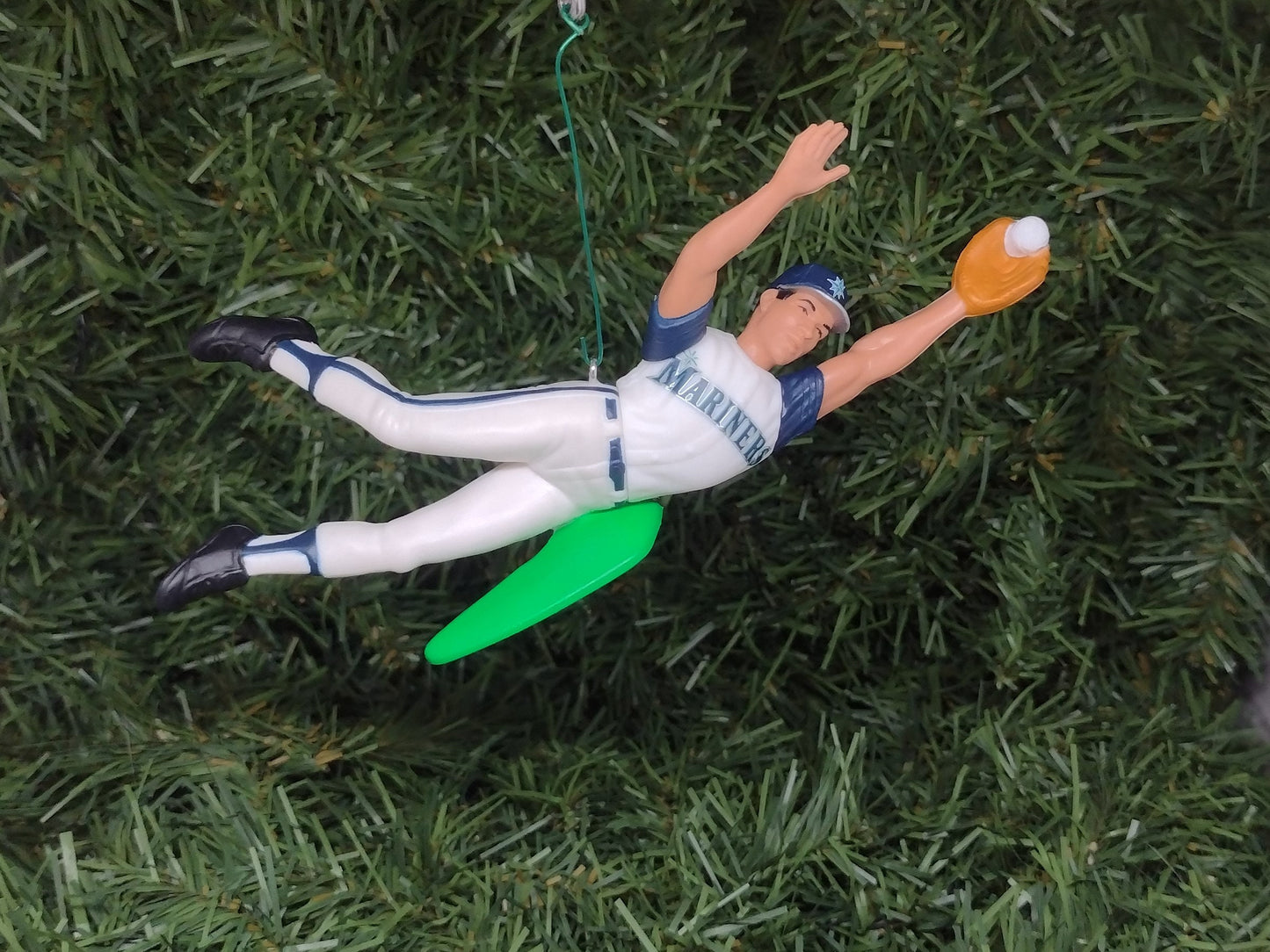 SEATTLE MARINERS ornament Christmas tree decoration Alex Rodriguez unique Xmas gift idea MLB baseball figure