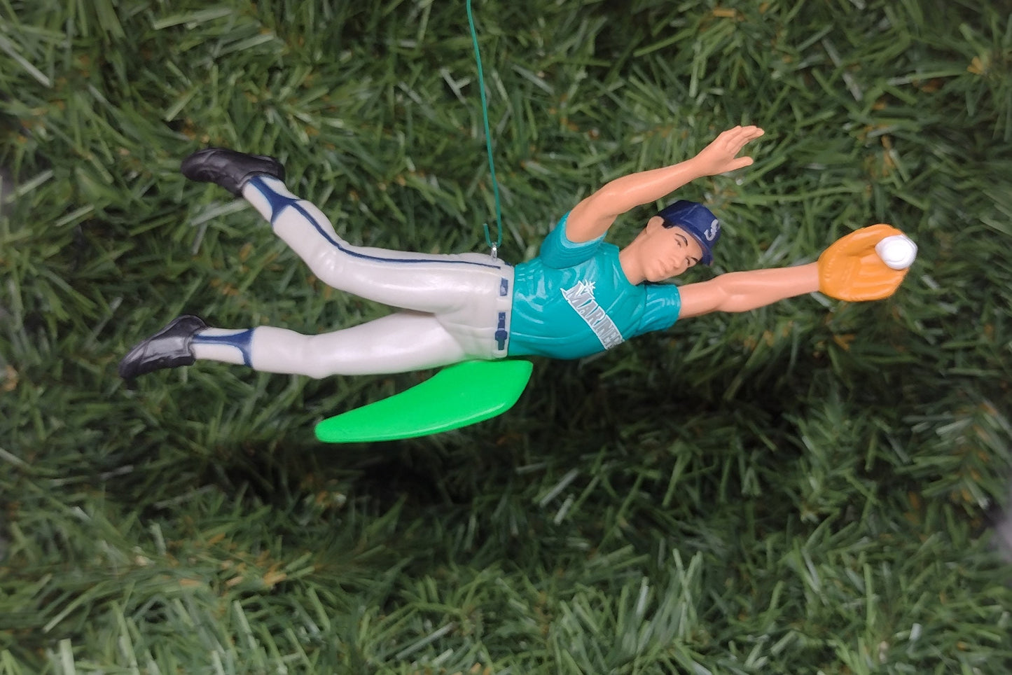 SEATTLE MARINERS ornament Christmas tree decoration Alex Rodriguez unique Xmas gift idea MLB baseball figure