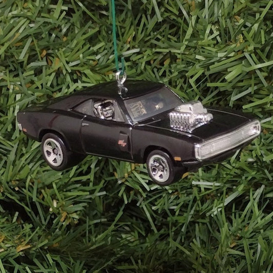 1970 DODGE CHARGER R/T Ornament Christmas Tree Decoration Unique Gift Black