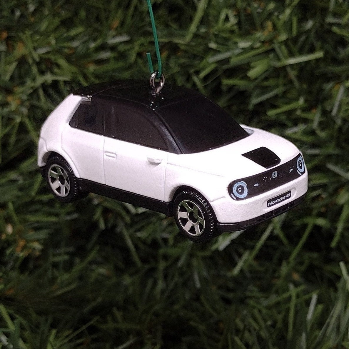 2020 Honda E Ornament Christmas Gift Idea unique Xmas tree decoration white 2021-2023