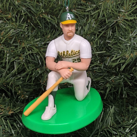 Mark McGwire OAKLAND ATHLETICS A's MLB Ornament Christmas Gift Baseball Figure Gift Idea