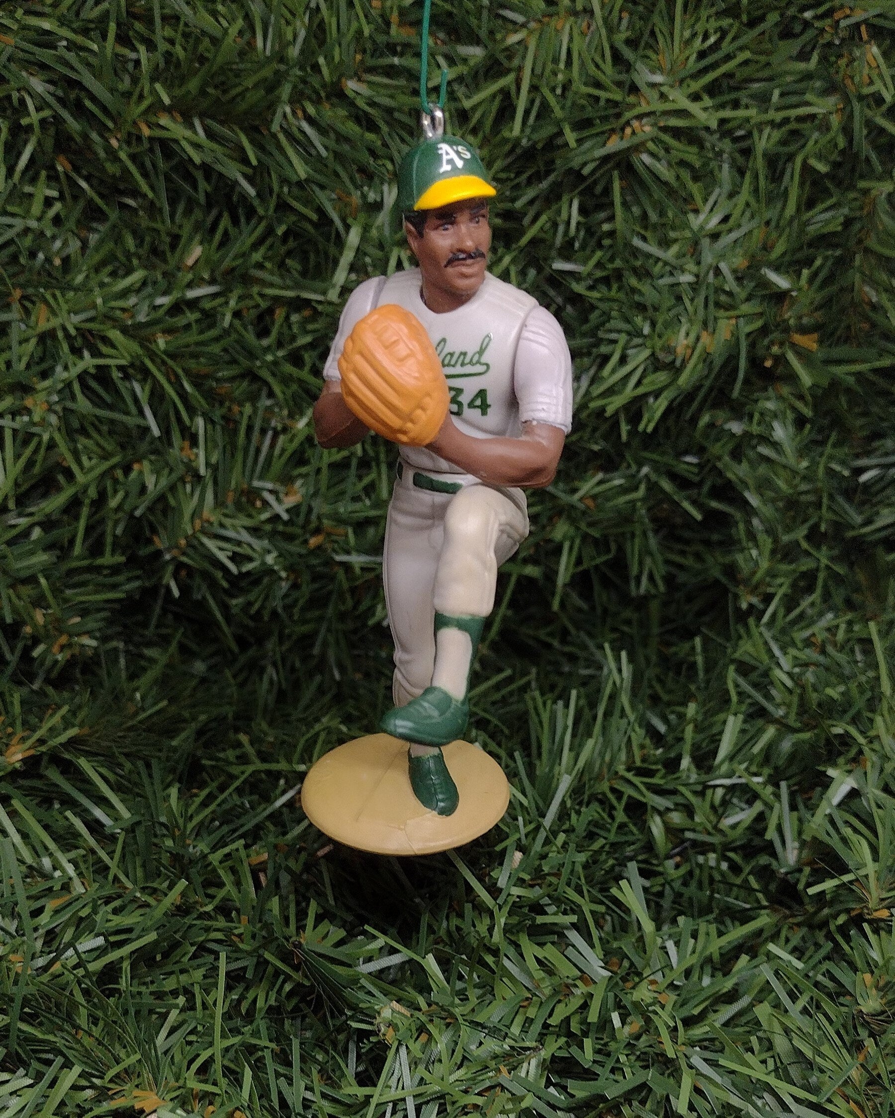 OAKLAND ATHLETICS A's Christmas ornament Dave Henderson/Stewart/Parker/Carney Lansford/ MLB baseball figure unique gift idea