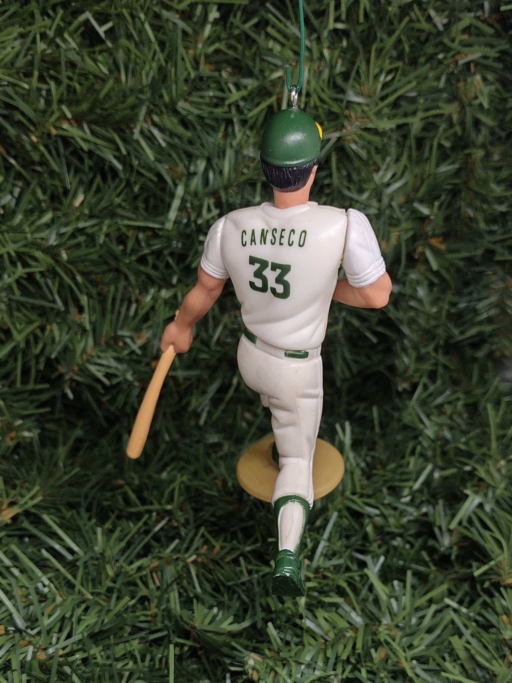 Jose Canseco OAKLAND ATHLETICS A's Ornament Christmas Tree Decoration MLB baseball figure unique Xmas gift idea