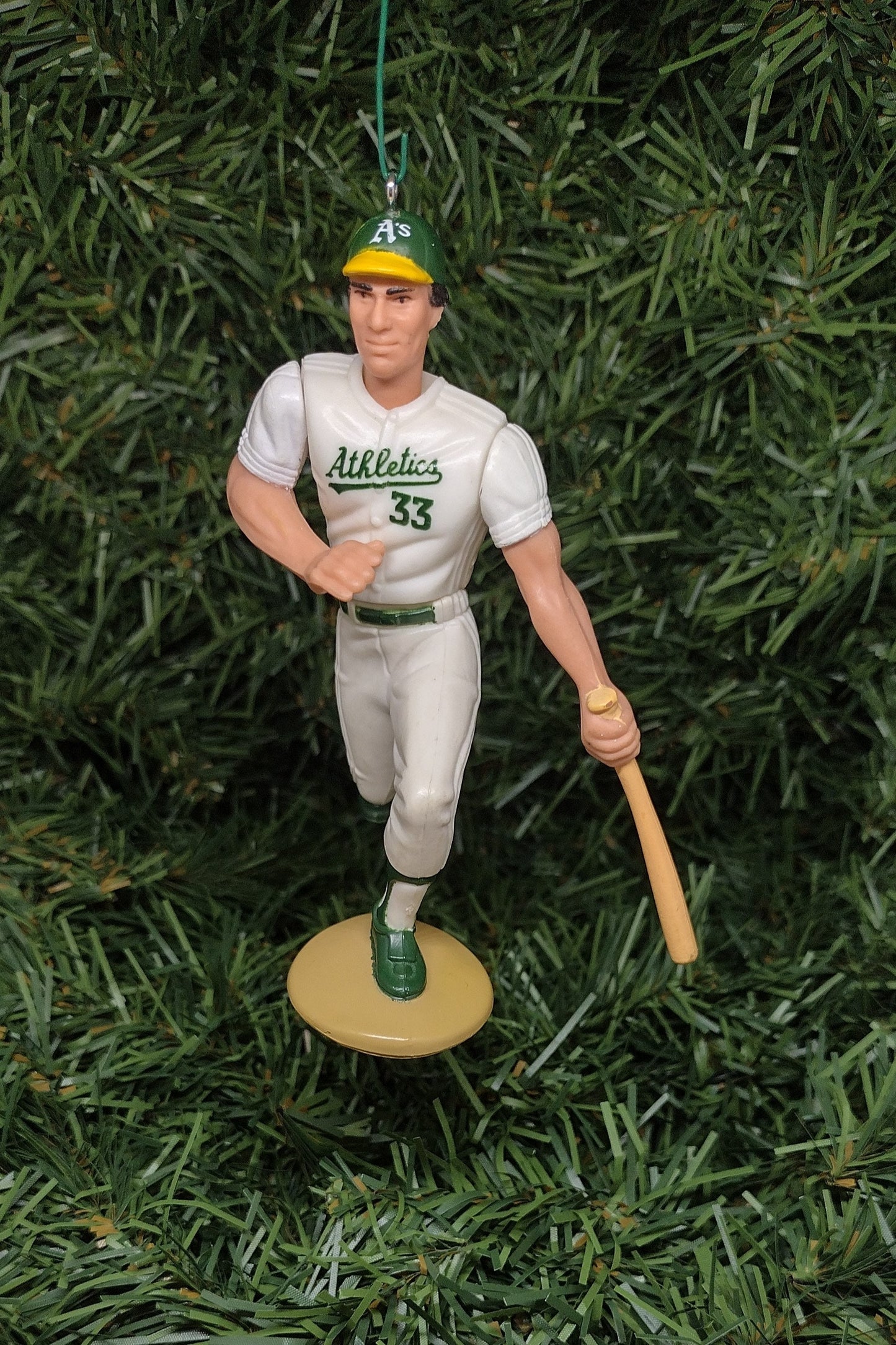 Jose Canseco OAKLAND ATHLETICS A's Ornament Christmas Tree Decoration MLB baseball figure unique Xmas gift idea