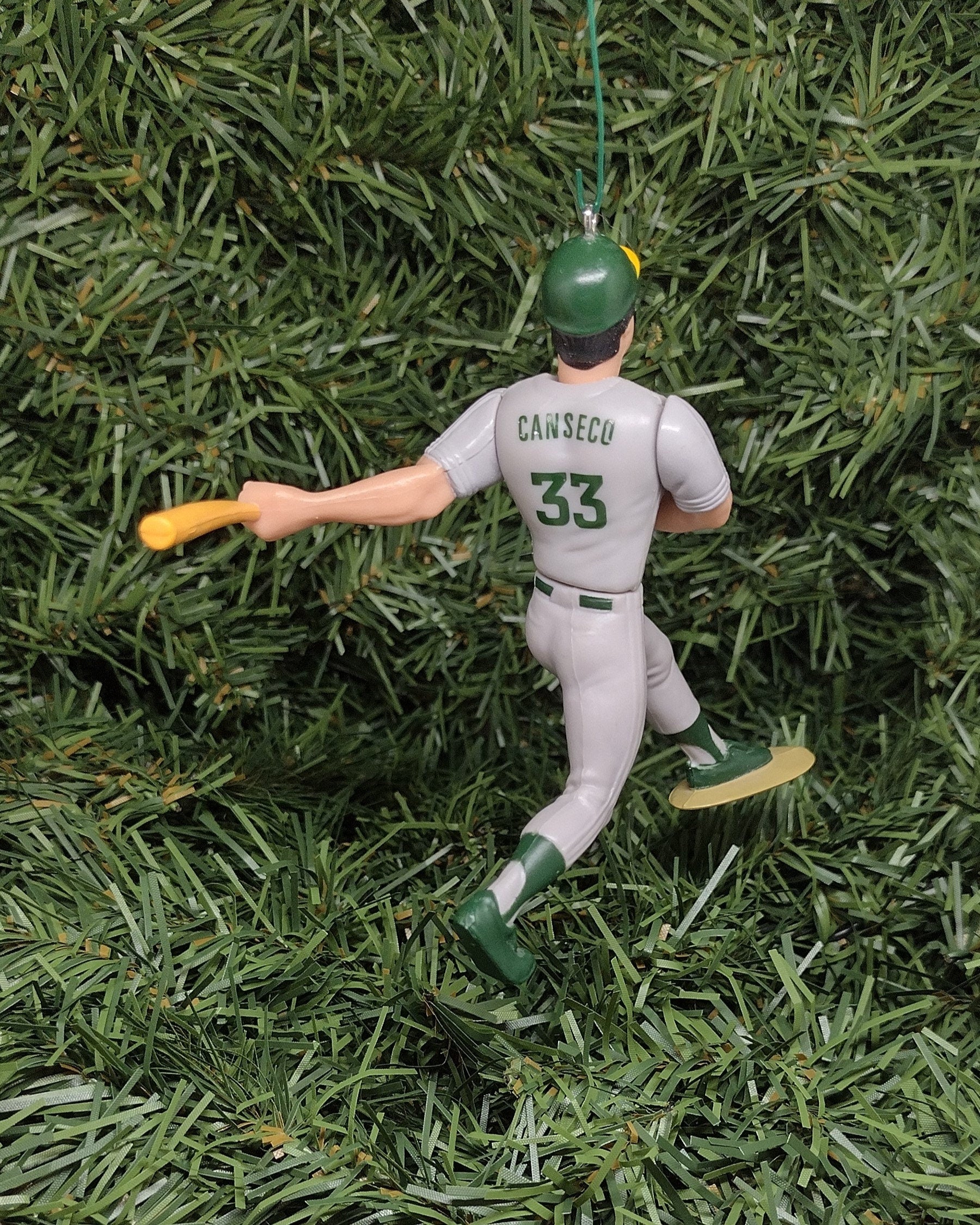 Jose Canseco OAKLAND ATHLETICS A's Ornament Christmas Tree Decoration MLB baseball figure unique Xmas gift idea