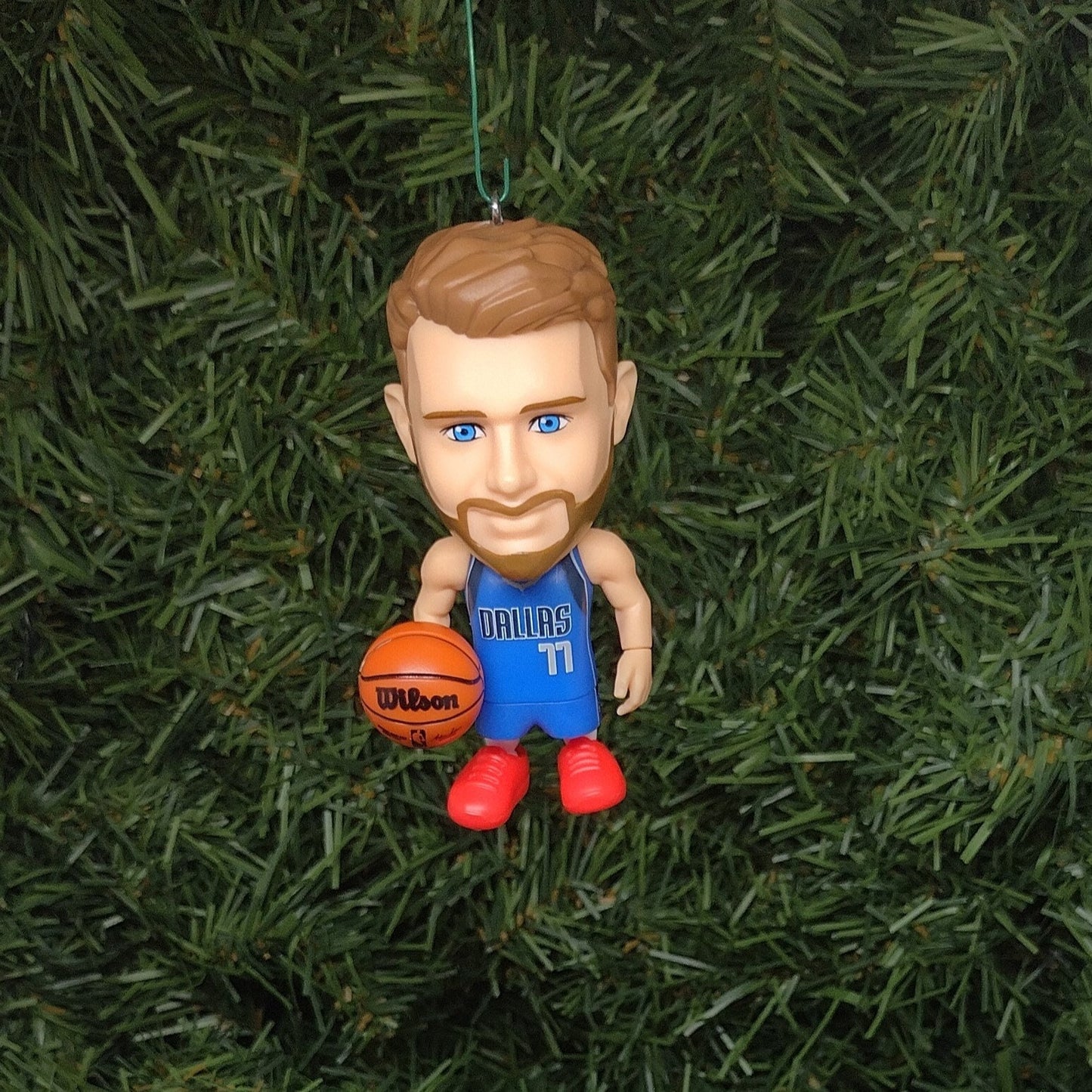 Luka Doncic DALLAS MAVERICKS Ornament Christmas Tree Decoration NBA basketball 3 inch